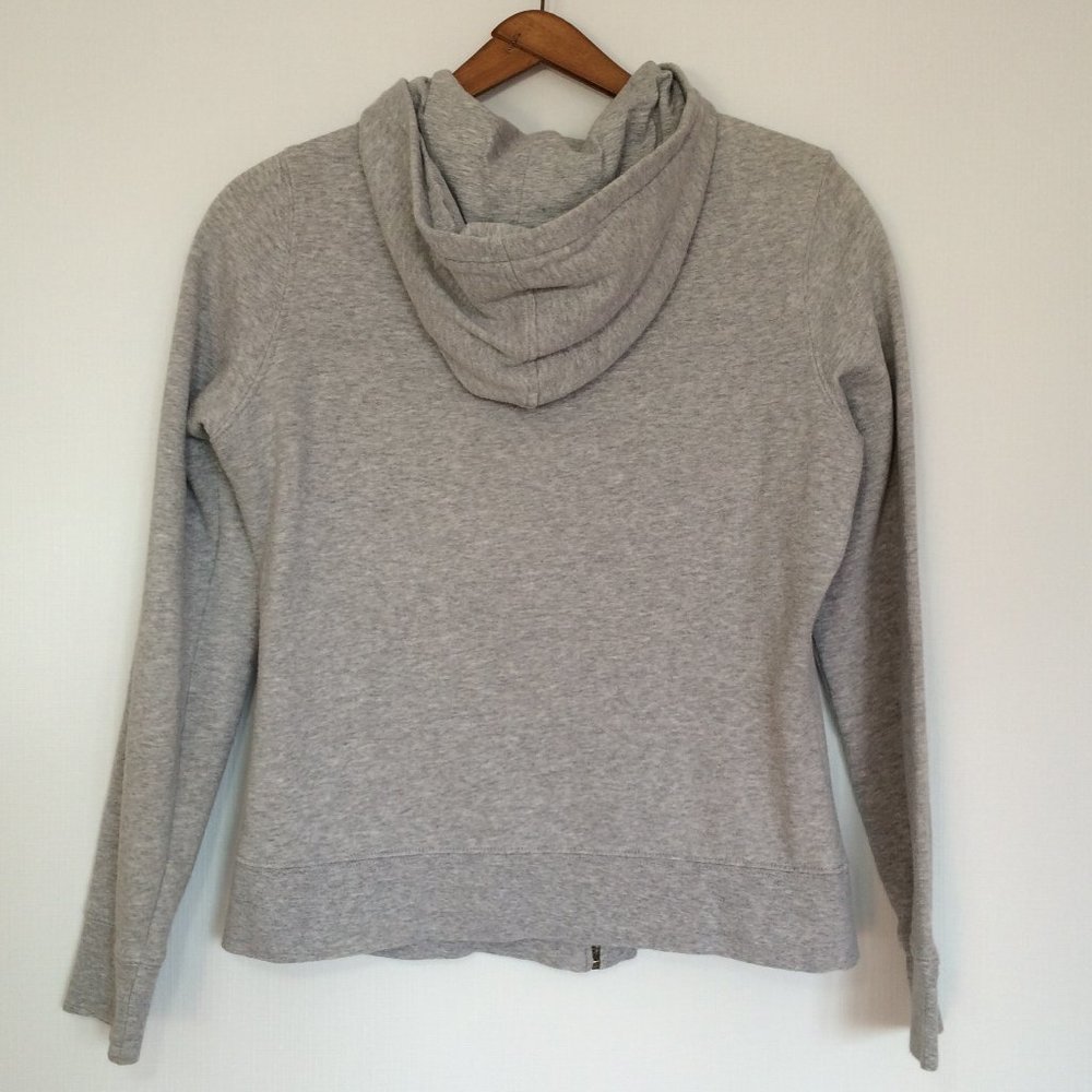 Harley-Davidson Womens Hoodie Small Gray Rhinestones Embellished Full Zip 2010 - Picture 2 of 8